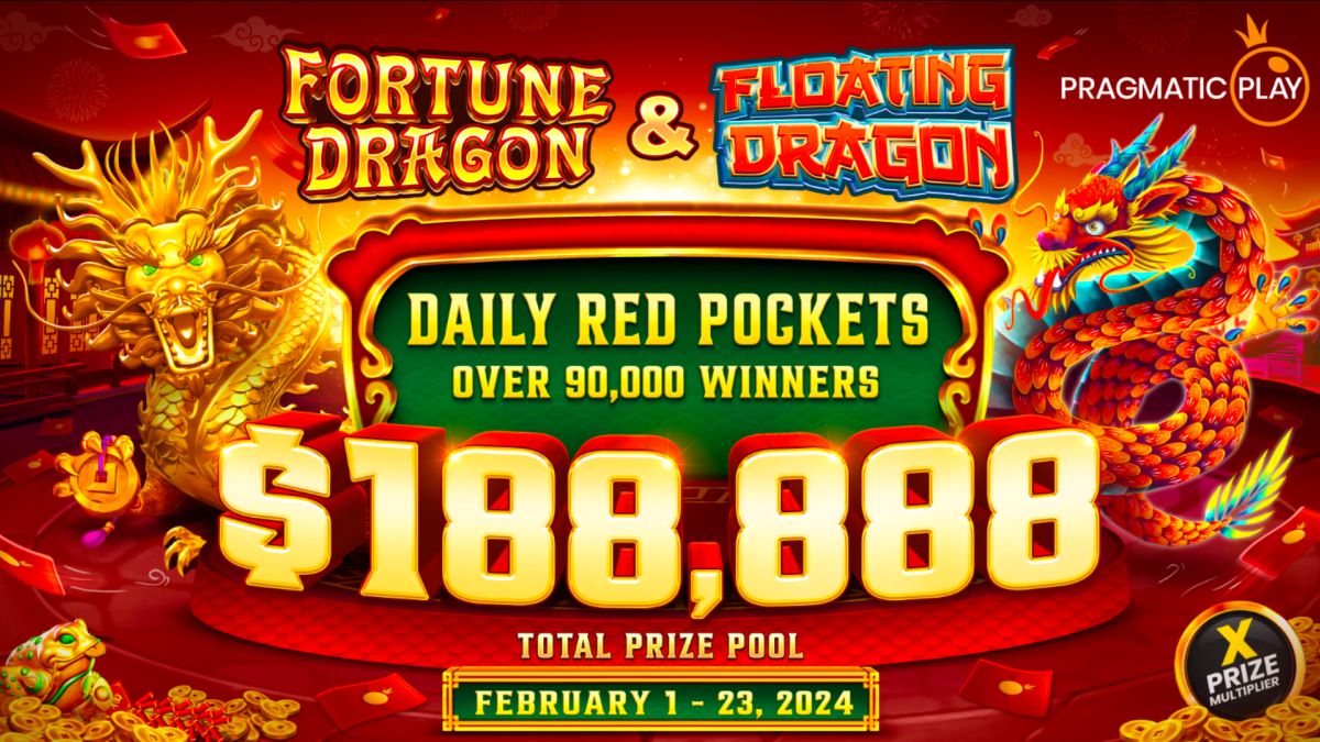 PRAGMATIC EVENT Fortune Dragon & Floating Dragon Daily Red Pockets