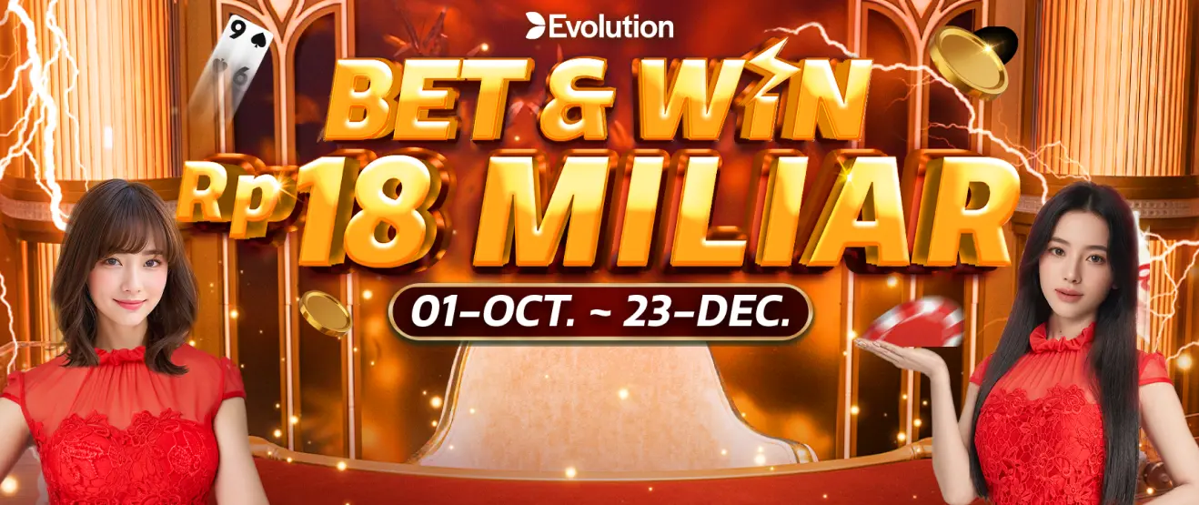 EVENT EVOLUTION - Bet & Win - Periode 01-Oct, 2024 00:00 AM~ 23-Dec,2024 23:59 PM (UTC+0)