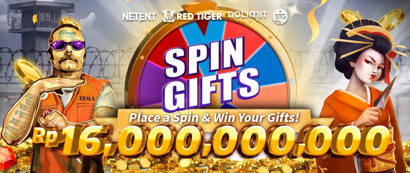 EVENT NO LIMIT CITY - Spin Gifts - Periode 01-Oct, 2024 00:00 AM~ 31-Oct,2024 23:59 PM (UTC+0)